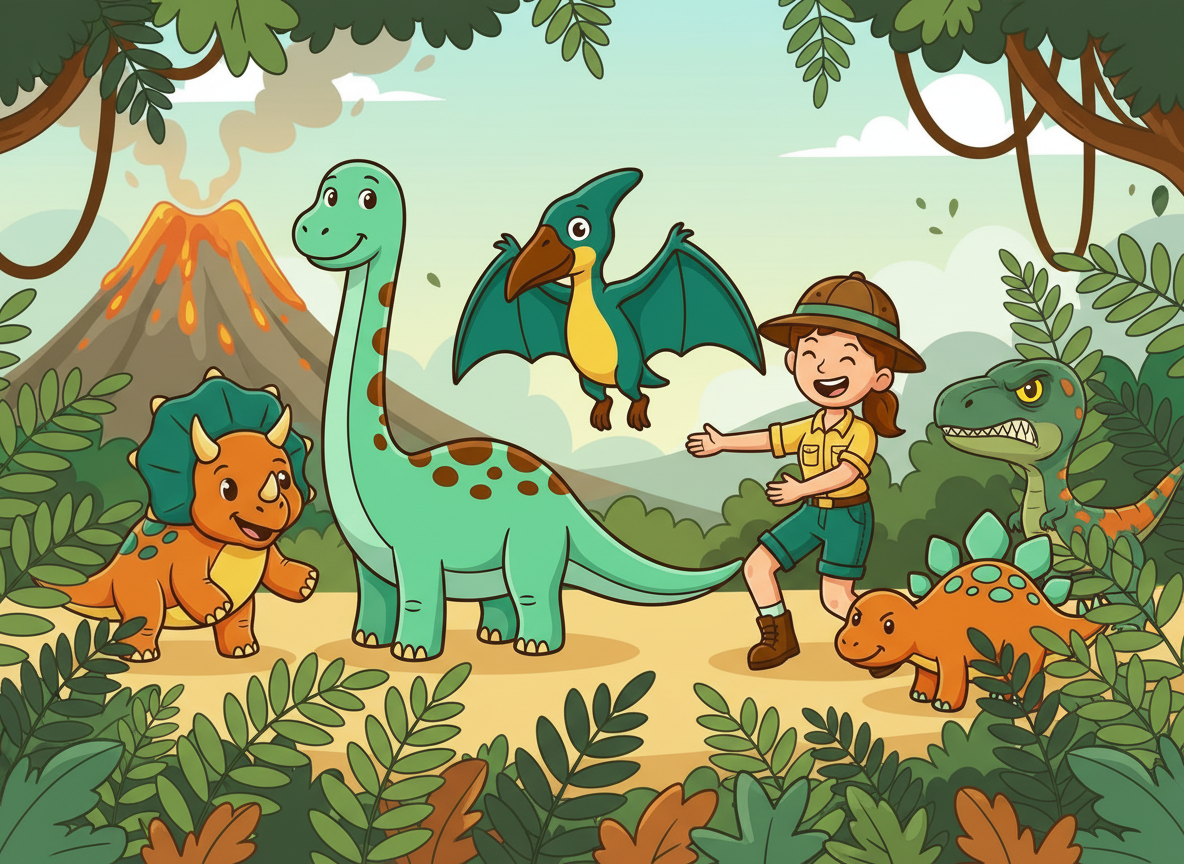 Chasse au trésor Dinosaures