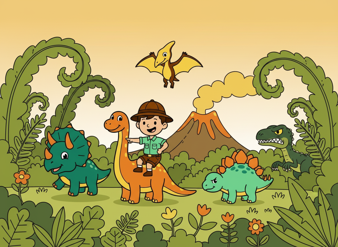 Chasse au trésor Dinosaures