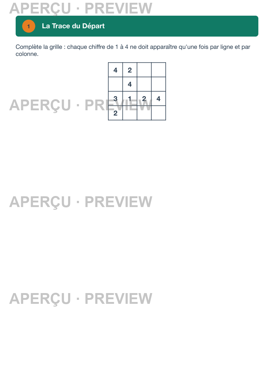 Aperçu page