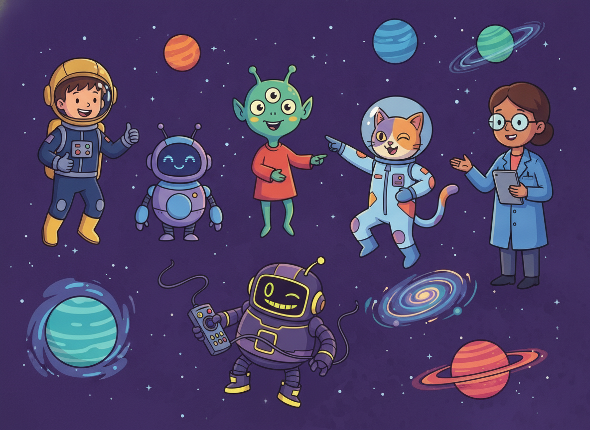 Chasse au trésor Espace