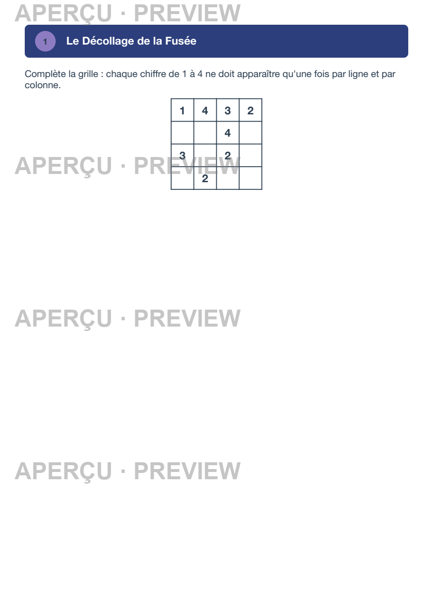 Aperçu page