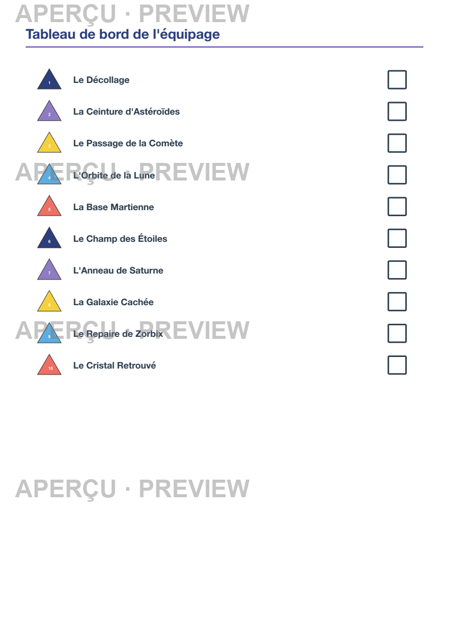Aperçu page