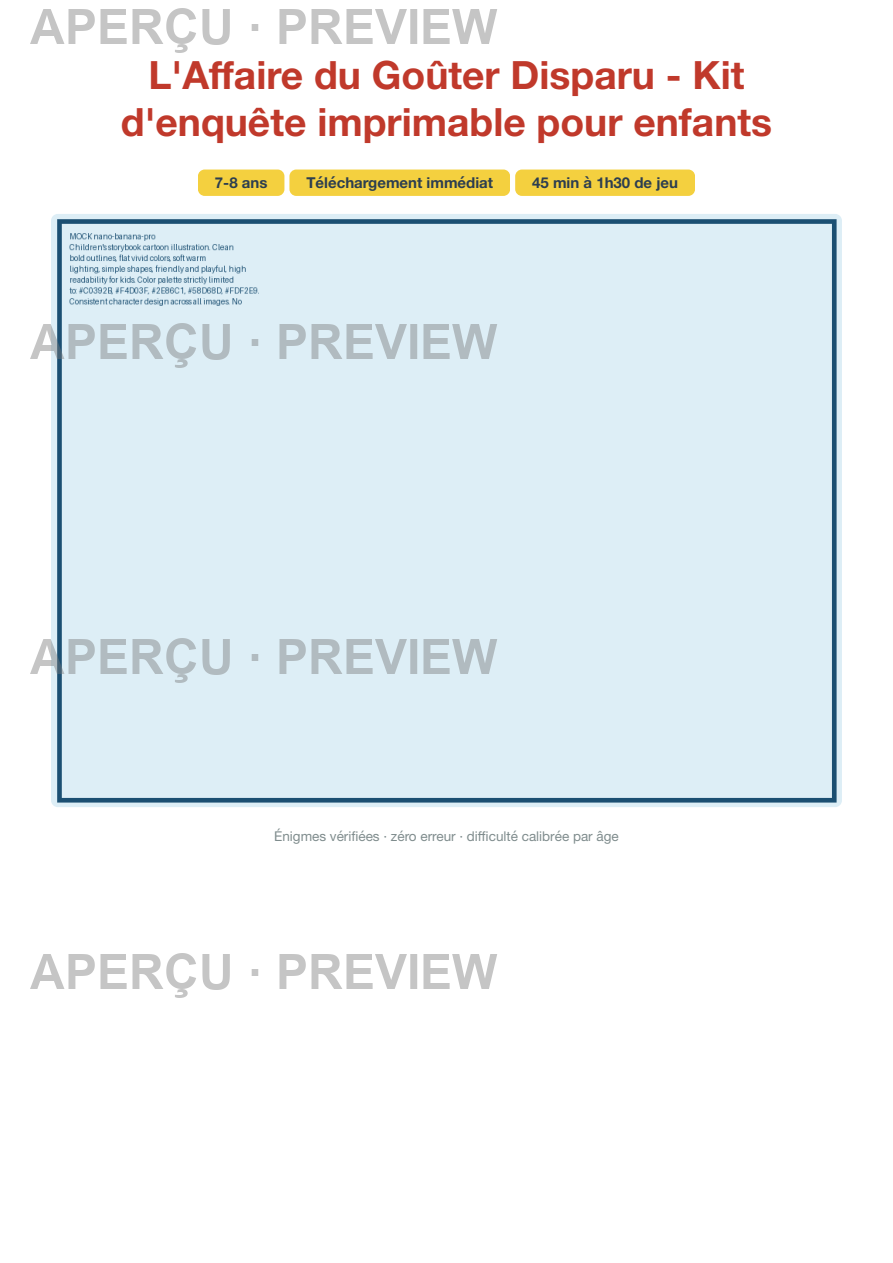 Aperçu page
