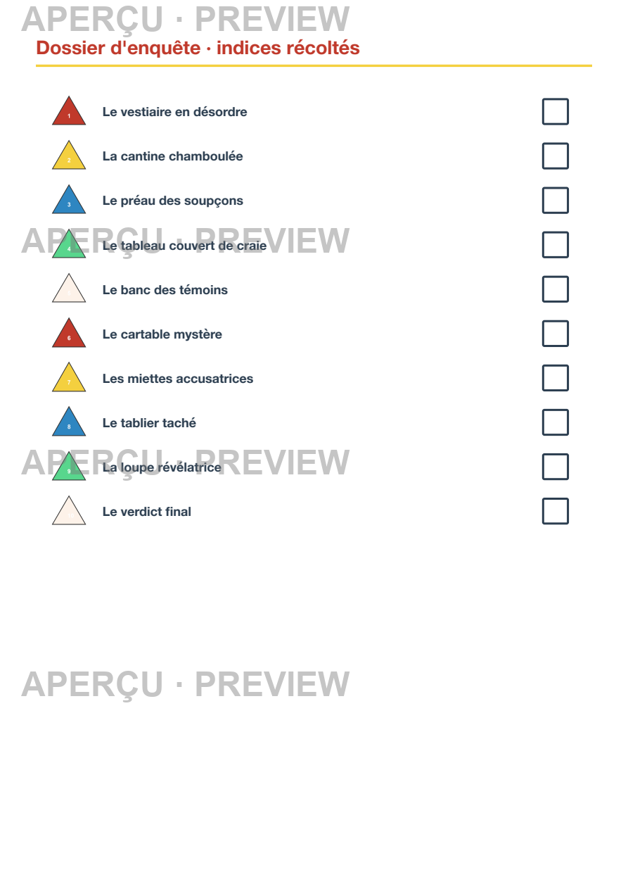 Aperçu page