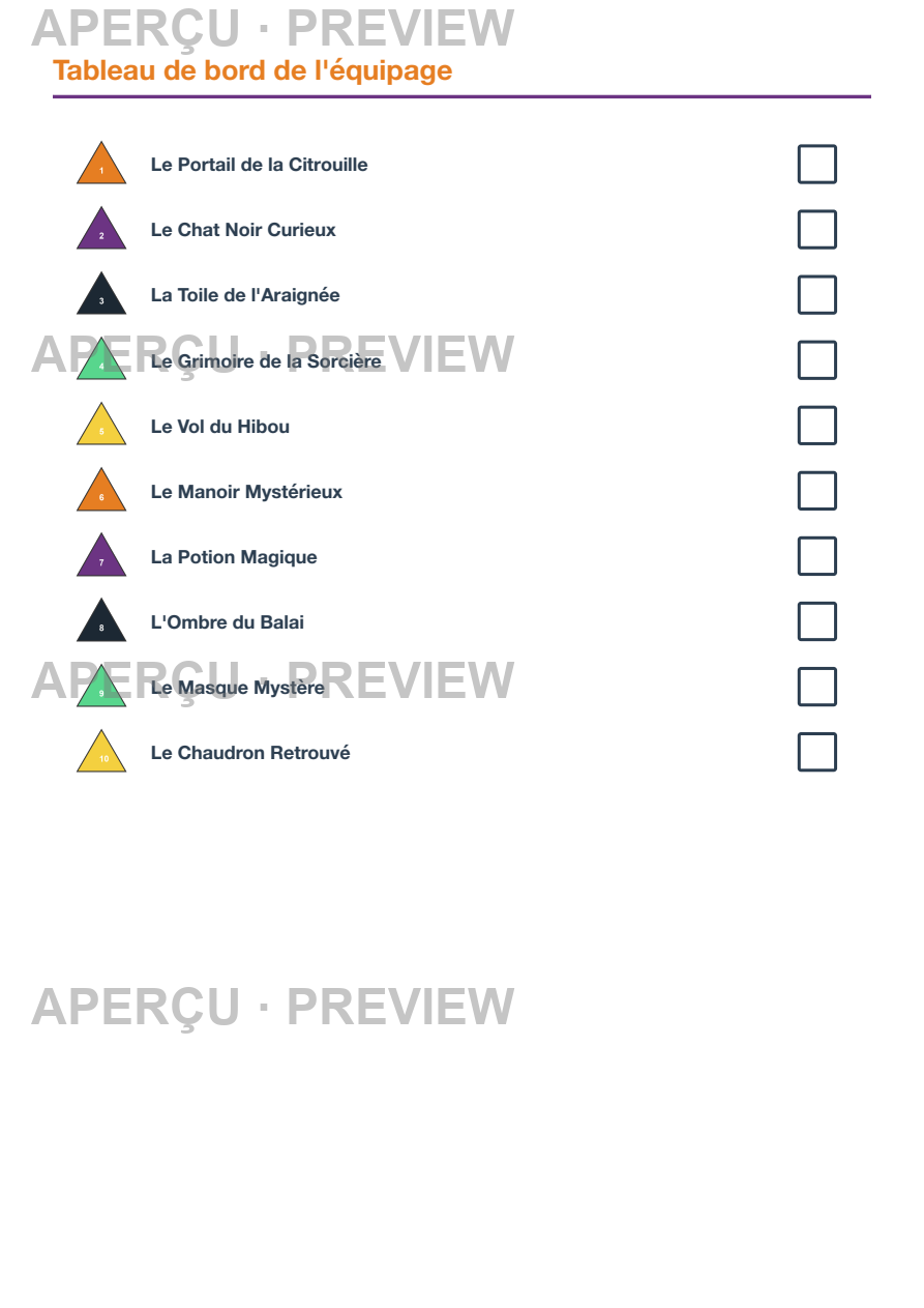 Aperçu page