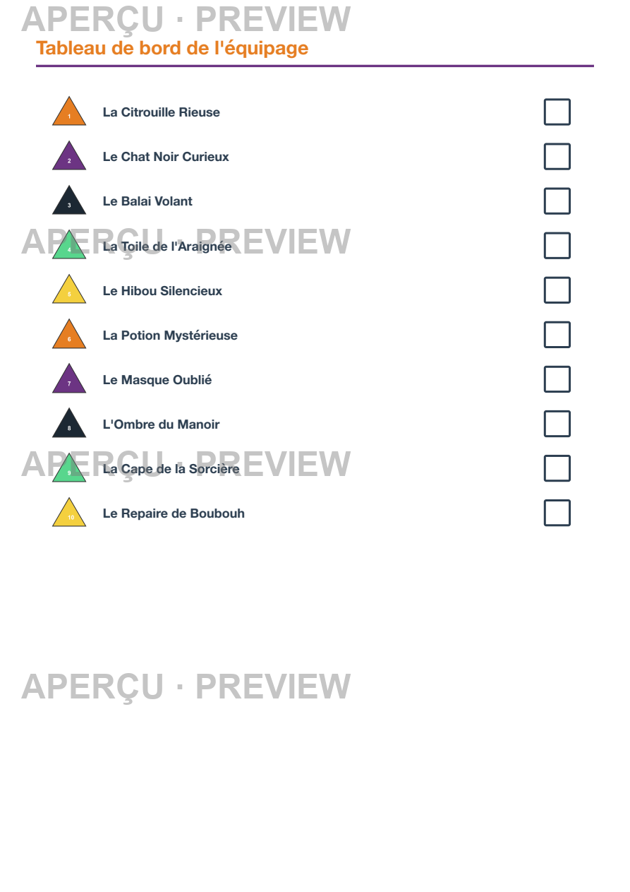 Aperçu page