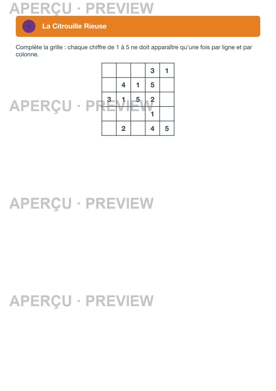 Aperçu page