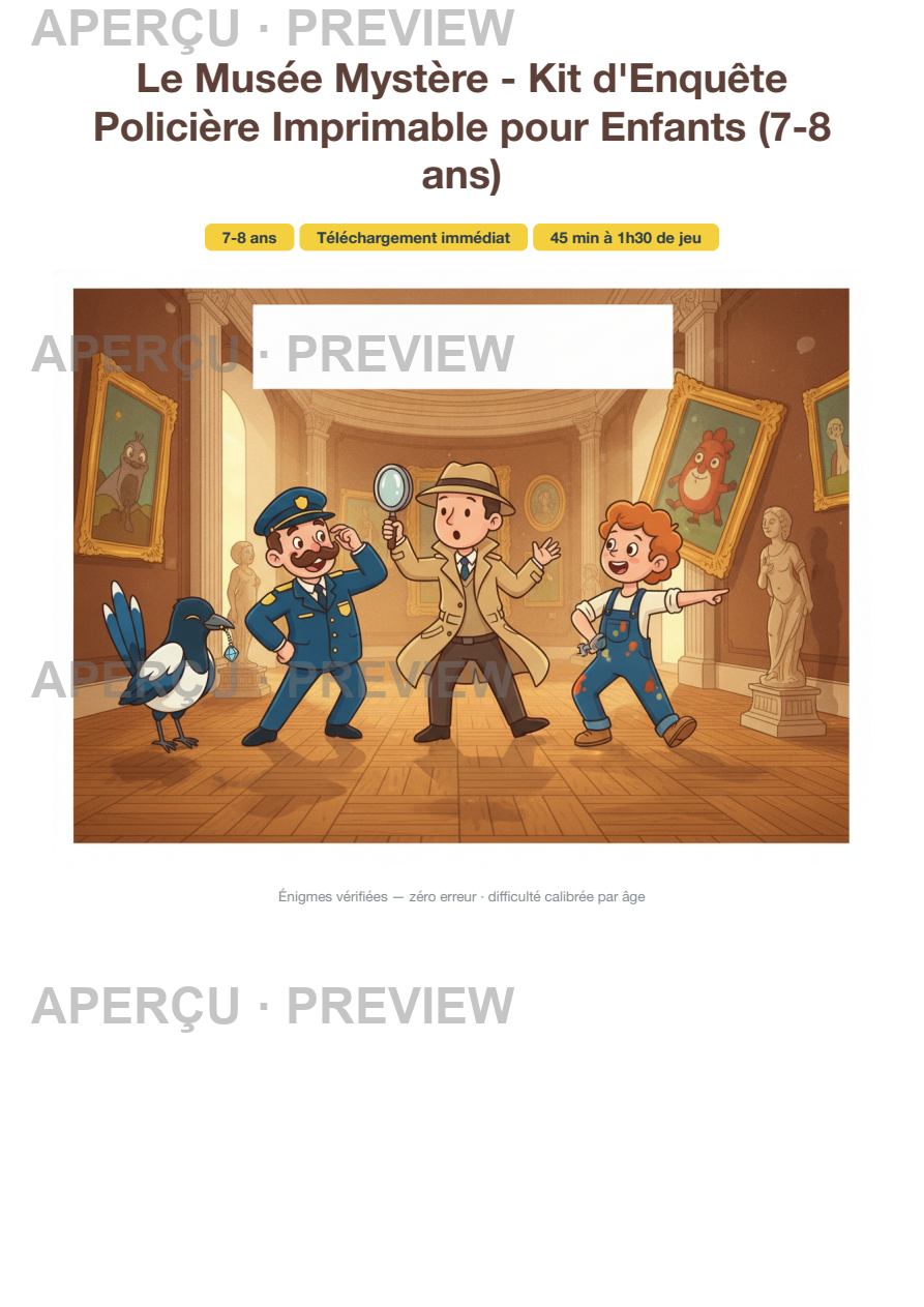 Aperçu page
