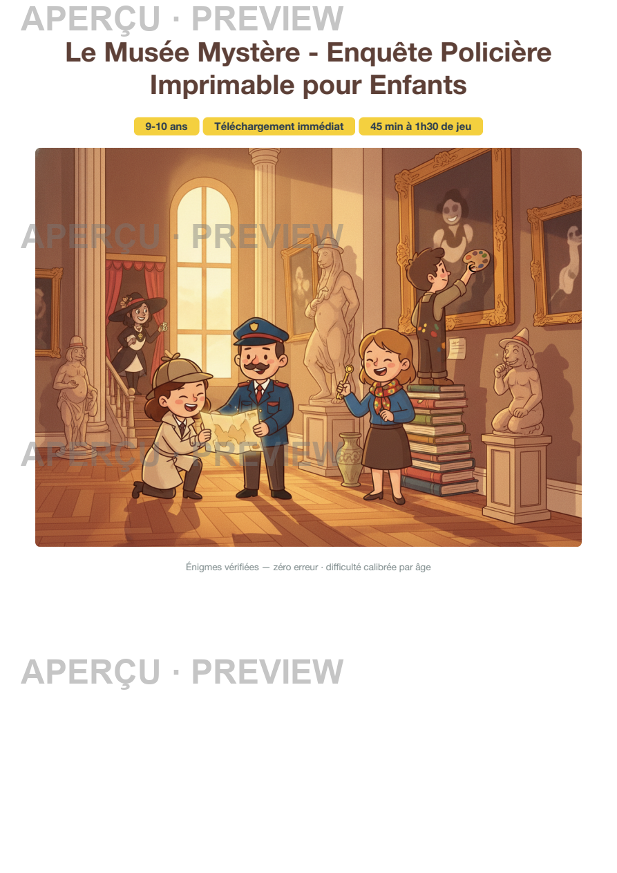 Aperçu page