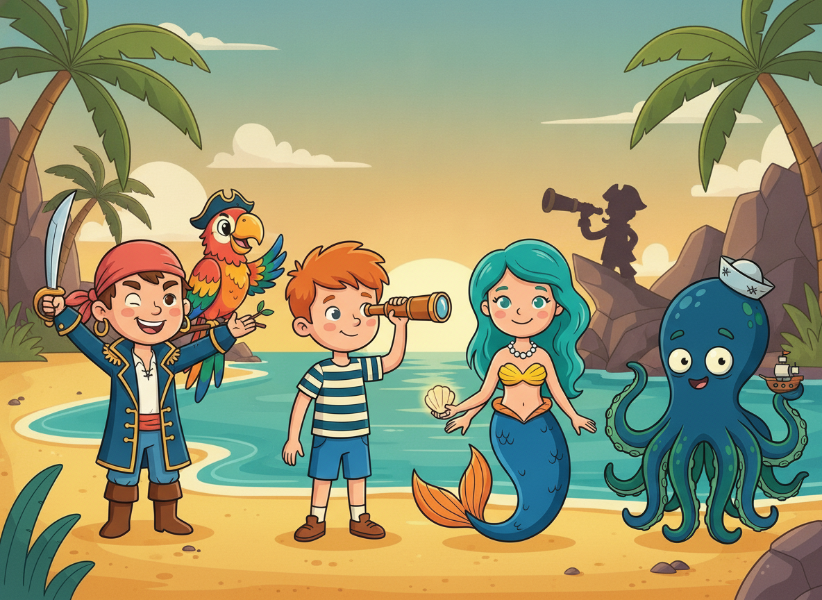 Chasse au trésor Pirates
