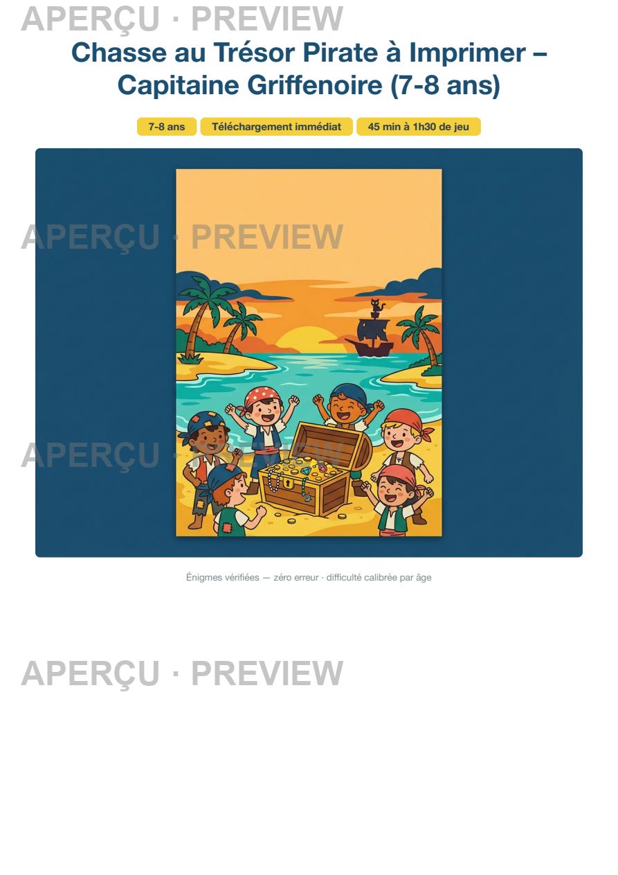 Aperçu page