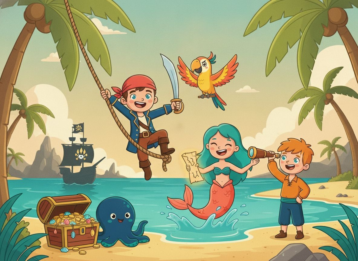 Chasse au trésor Pirates